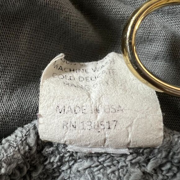 BALDWIN Women's XS Grey Sweatshirt Pullover Pockets‎ Long Sleeve - Picture 5 of 6